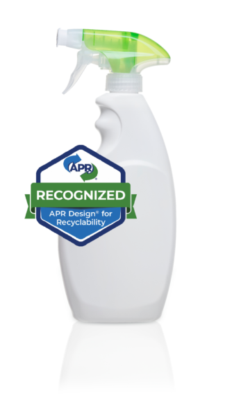 VersaPlast trigger sprayer with APR Design recognition logo