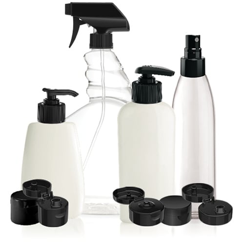 consumer recycled (PCR) plastic pumps and trigger sprayers