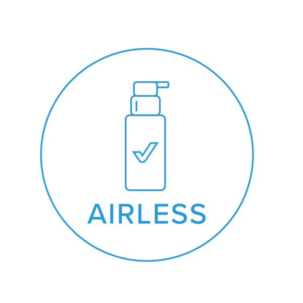 Symbol indicating airless product.